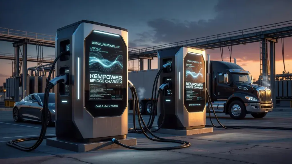 Kempower's New Charger Bridges Cars and Heavy Trucks on One Site